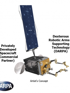 DARPA rendition of on-orbit servicer