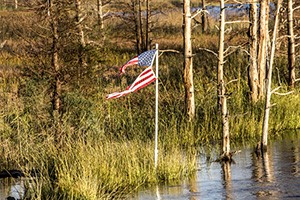 bahamas natural disaster picture with american flag