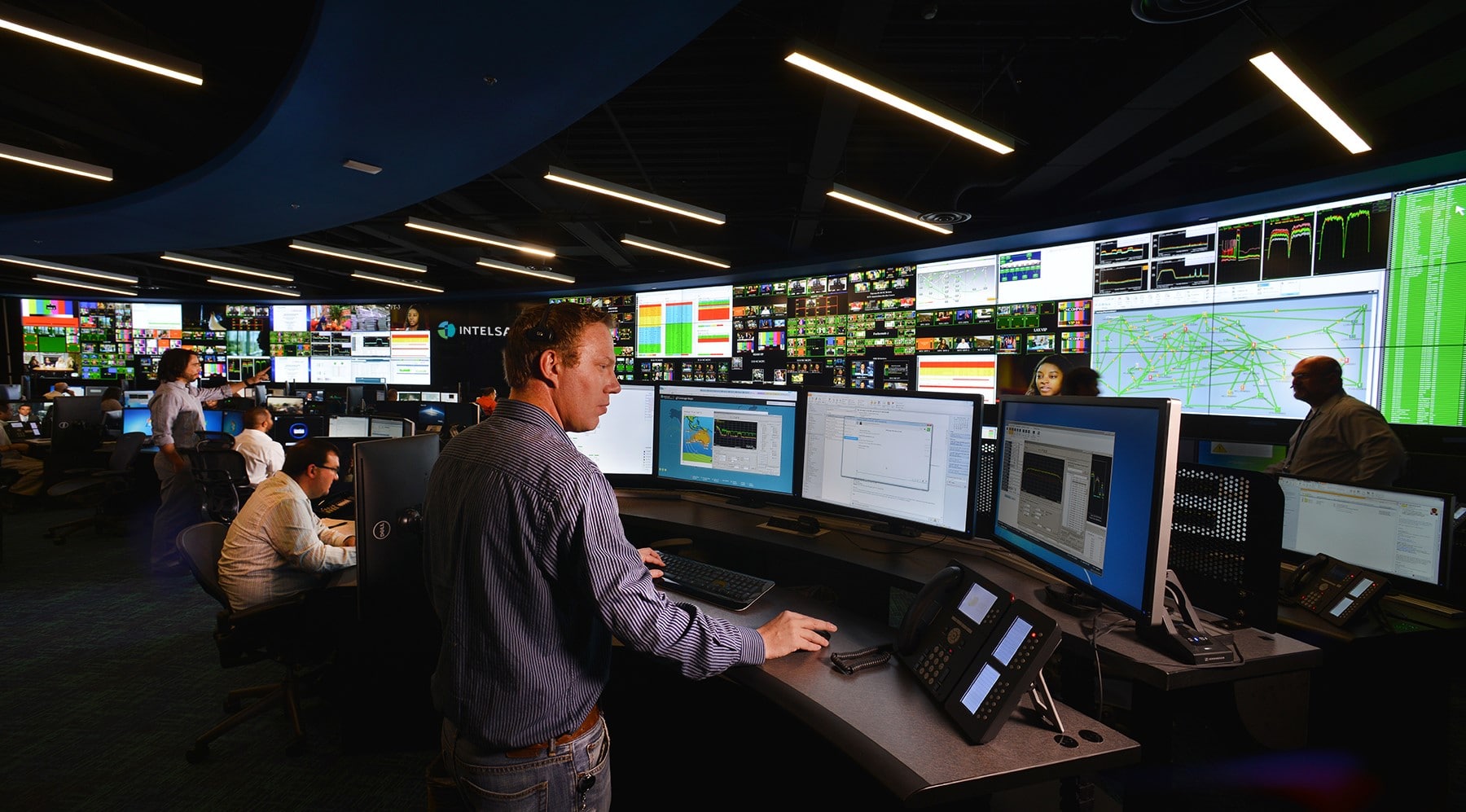 Intelsat Ellenwood NOC Operations