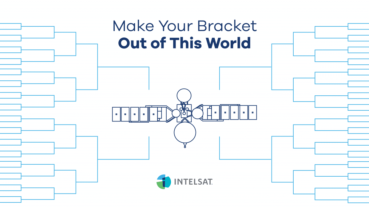 2021 Intelsat NCAA Basketball Bracket