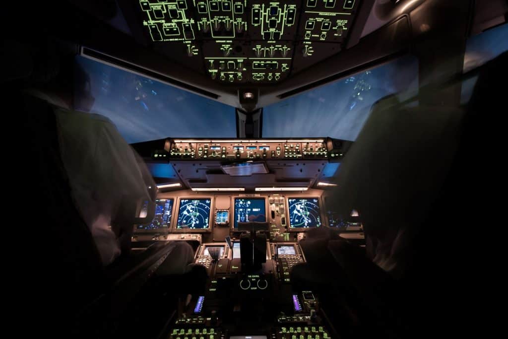 Airplane cockpit FlexAir