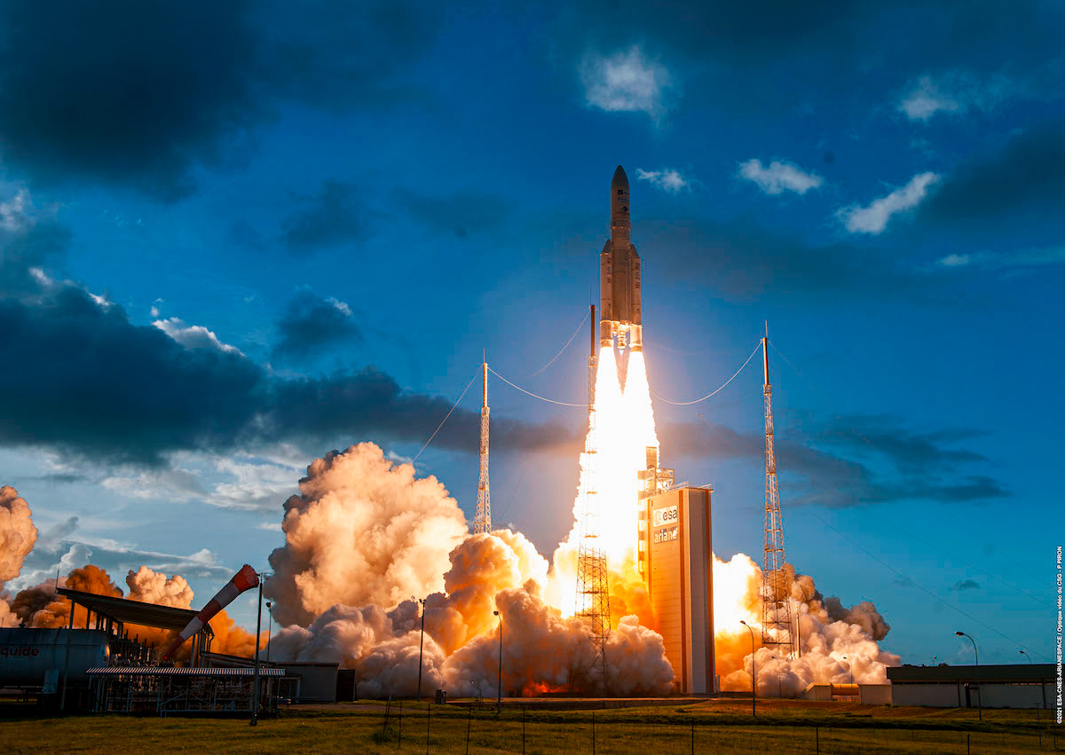 Ariane 6 liftoff