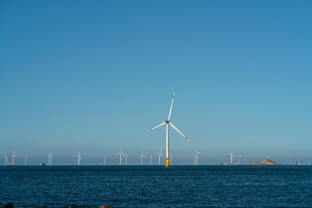 sea wind farm