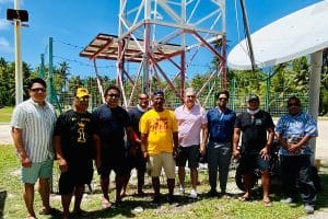 Marshall Islands telecom crew