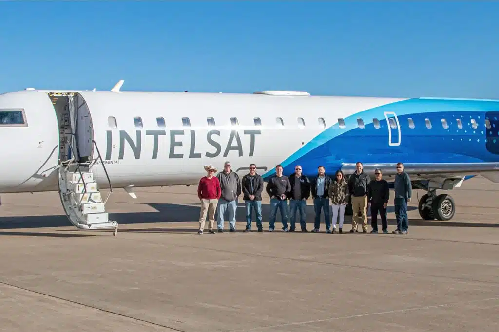 intelsat jet