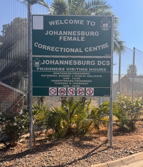 female prison Johannesburg South Africa