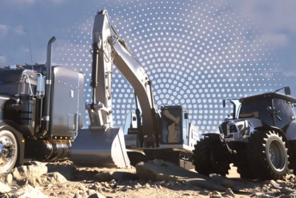 work vehicles with fleet connectivity