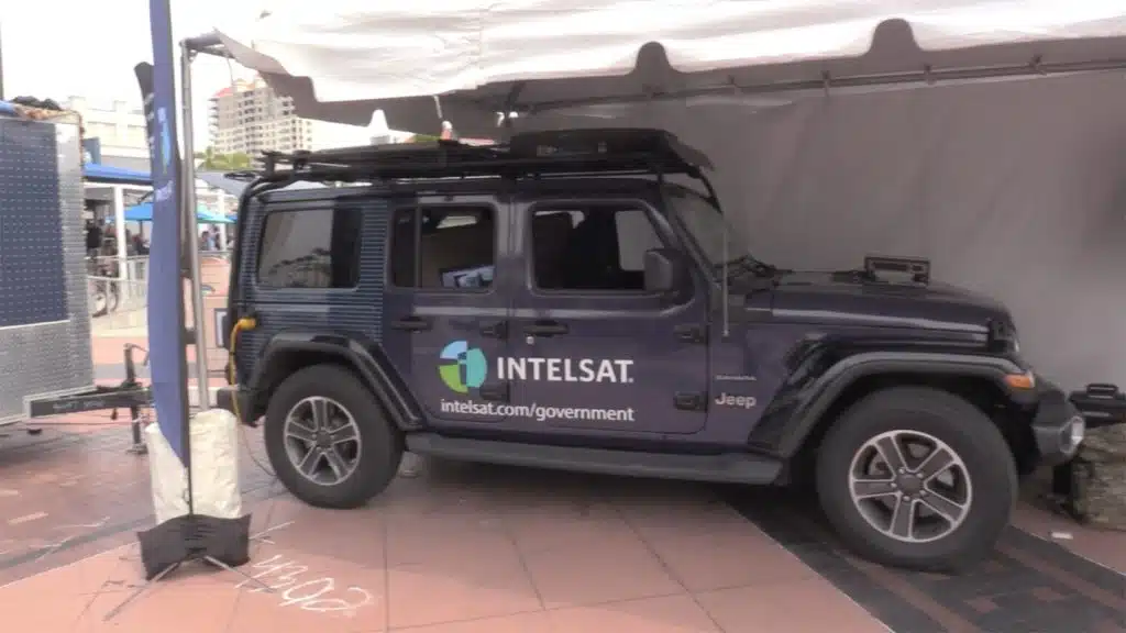 Intelsat SATCOM Jeep