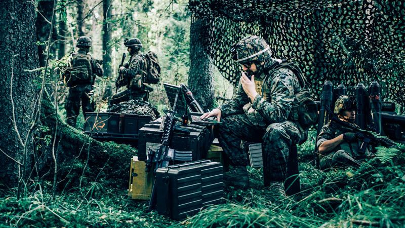 military satcom
