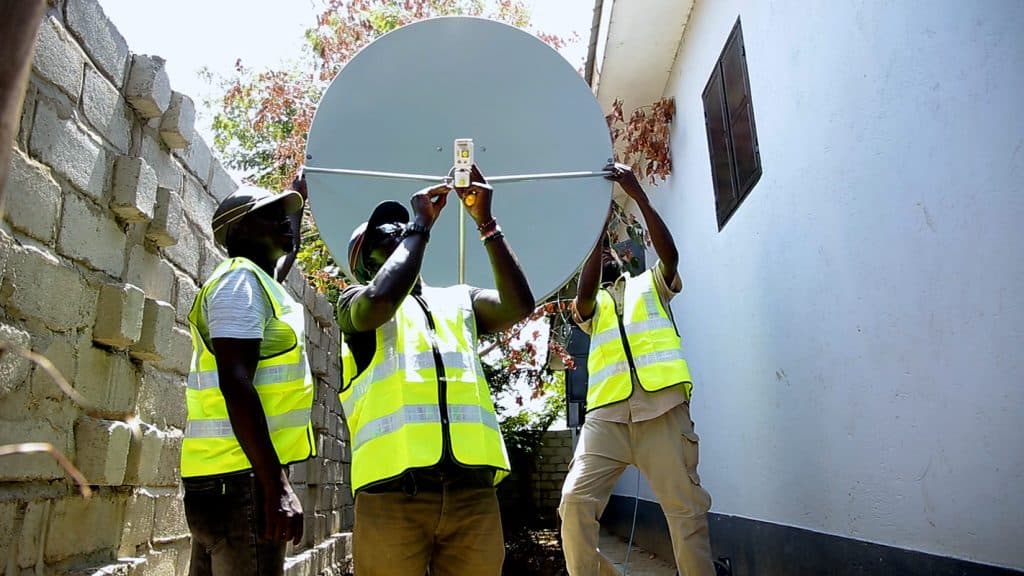 whitaker dish install