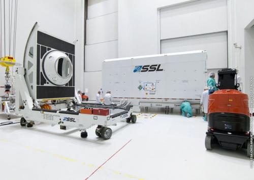 VA232 Overture conteneur INTELSAT - 36 au S5C Nord le 25/07/2016