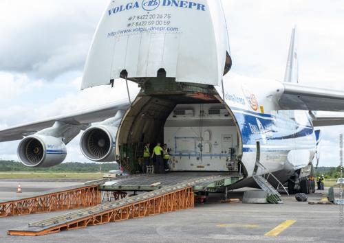 VA249 Arrivée CU1 à l'aéroport de Félix Eboué, le 24/06/2019