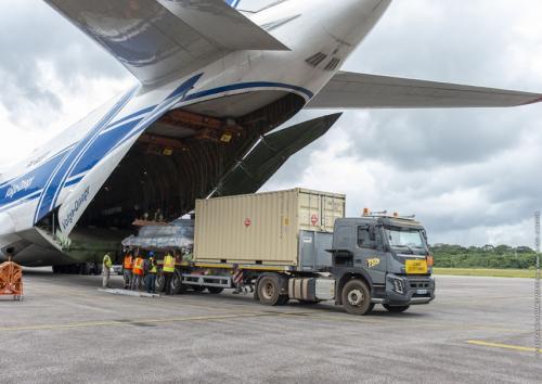 VA249 Arrivée CU1 à l'aéroport de Félix Eboué, le 24/06/2019