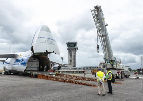 VA249 Arrivée CU1 à l'aéroport de Félix Eboué, le 24/06/2019