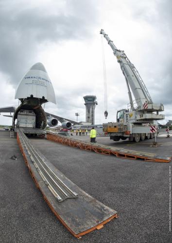 VA249 Arrivée CU1 à l'aéroport de Félix Eboué, le 24/06/2019
