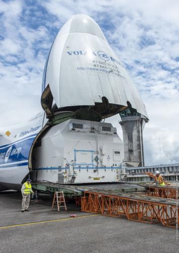 VA249 Arrivée CU1 à l'aéroport de Félix Eboué, le 24/06/2019