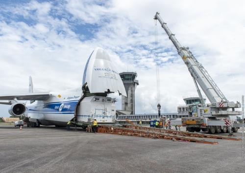 VA249 Arrivée CU1 à l'aéroport de Félix Eboué, le 24/06/2019