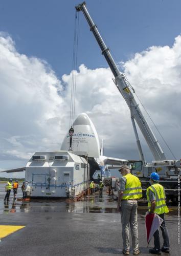 VA249 Arrivée CU1 à l'aéroport de Félix Eboué, le 24/06/2019