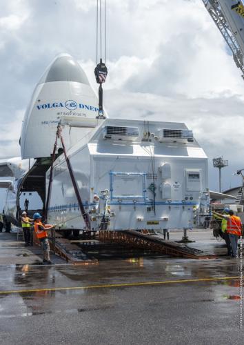 VA249 Arrivée CU1 à l'aéroport de Félix Eboué, le 24/06/2019
