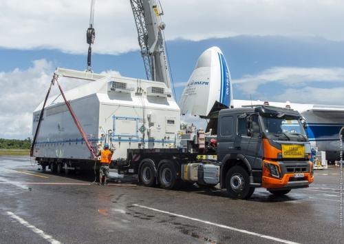VA249 Arrivée CU1 à l'aéroport de Félix Eboué, le 24/06/2019
